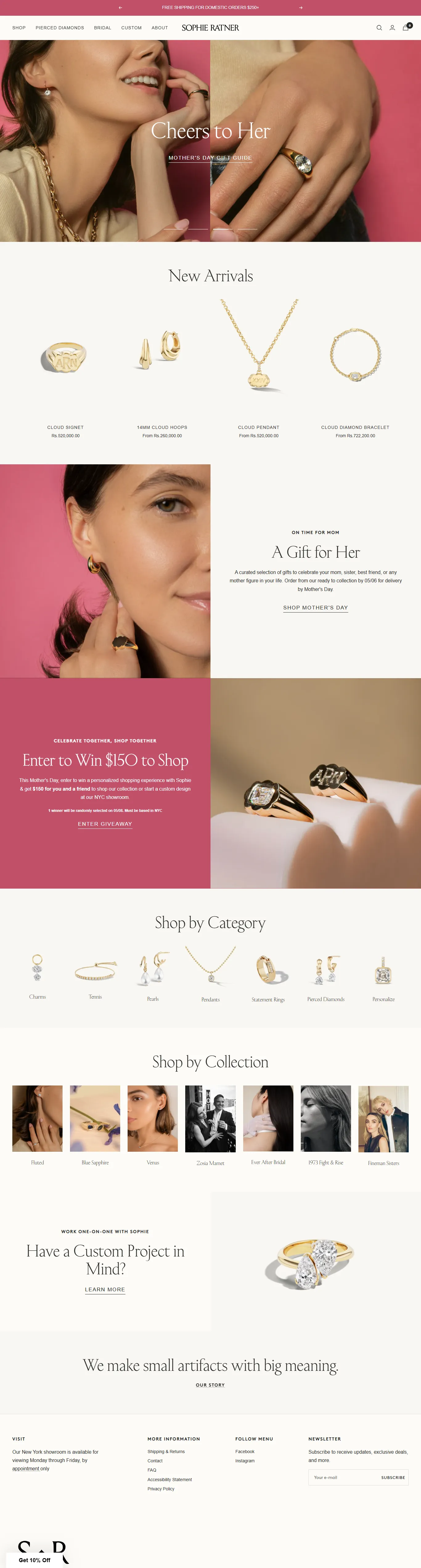 Sophie Ratner Ui Design